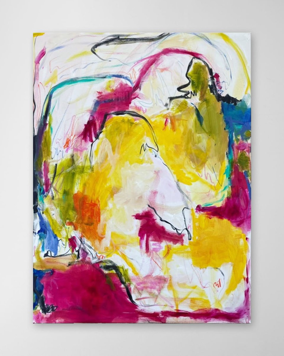 "You Are My Sunshine" Hand-Embellished Giclee by Kate Baldock
